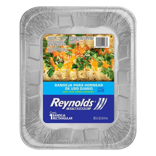 Bandeja para Hornear Reynolds Rectangular 1 Pieza