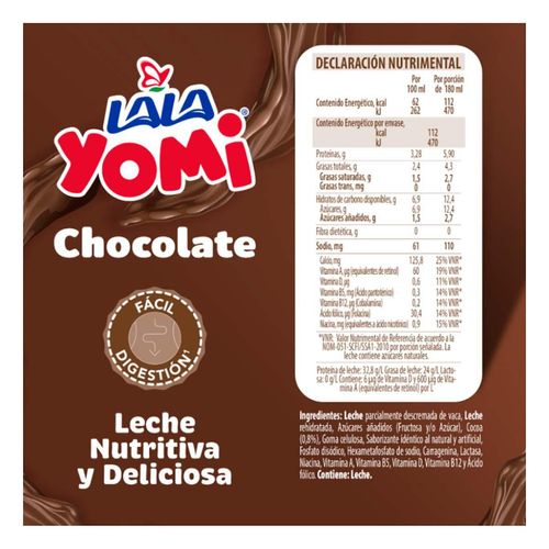 Leche Lala Yomi Chocolate Moana 2 180ml