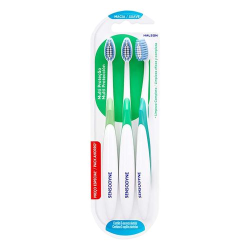 Cepillo Dental Sensodyne Suave 3 Pack