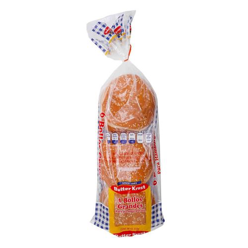 Pan Butter Krust Hamburguesa 510g