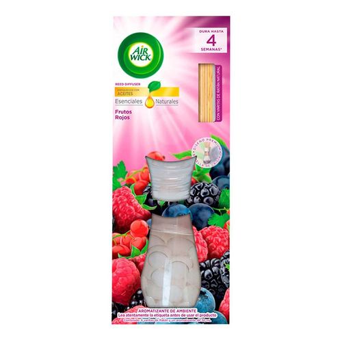 Aromatizante de Ambiente Air Wick Reeds Diffuser Frutos Rojos 30ml