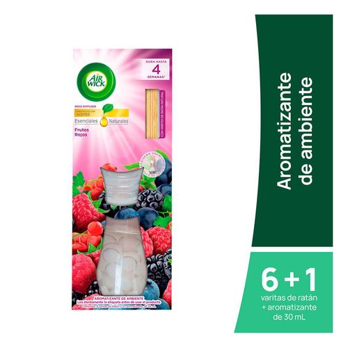 Aromatizante de Ambiente Air Wick Reeds Diffuser Frutos Rojos 30ml