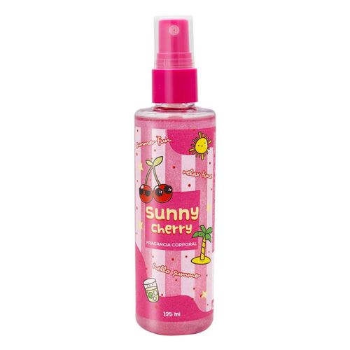 Fragancia con Brillos Sunny Cherry Beauty Scents 125ml