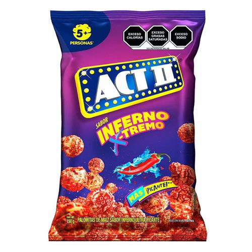 Palomitas Act II Infierno 150g