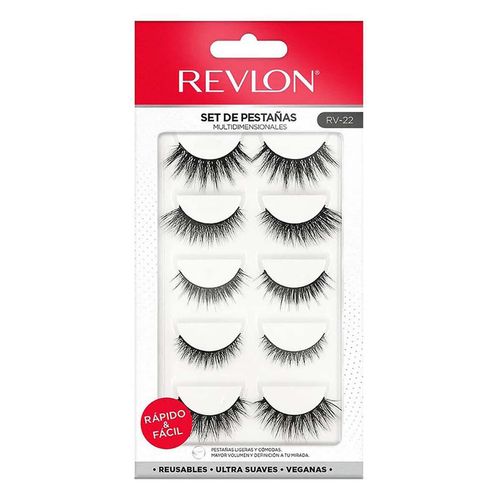 Pestañas Postizas Revlon RV-22 5 Pares