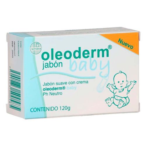 Jabón Oleoderm con Crema Baby 120g