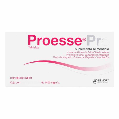 Suplemento Alimenticio Proesse Tabletas