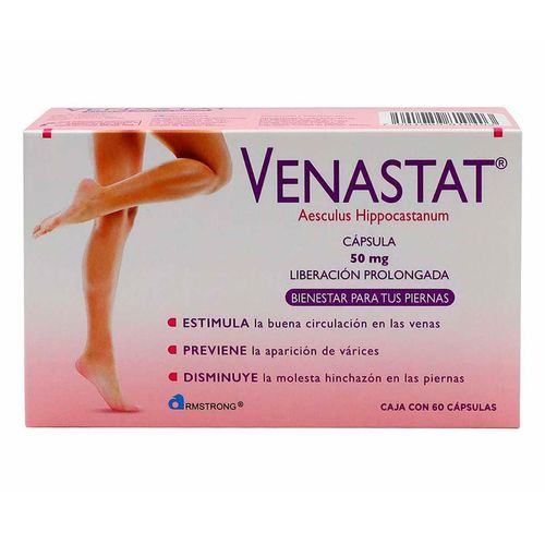 Cápsulas Venastat 60 Cápsulas