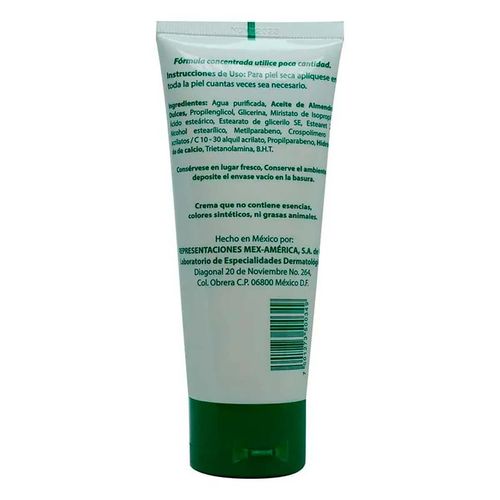 Crema Oleoderm Aceite de Almendras Dulces y Hidróxido de Zinc 100g