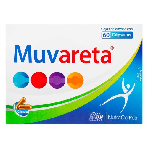 Cápsulas Muvareta Caja con Envase con 60 Cápsulas