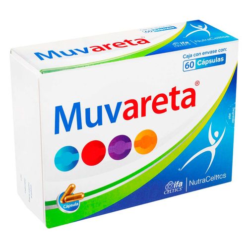 Cápsulas Muvareta Caja con Envase con 60 Cápsulas
