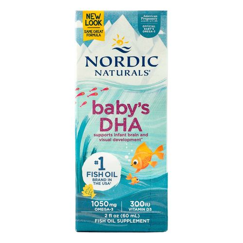 Suplemento Alimenticio Omega Baby´s DHA Nordic Naturals 30 Cápsulas