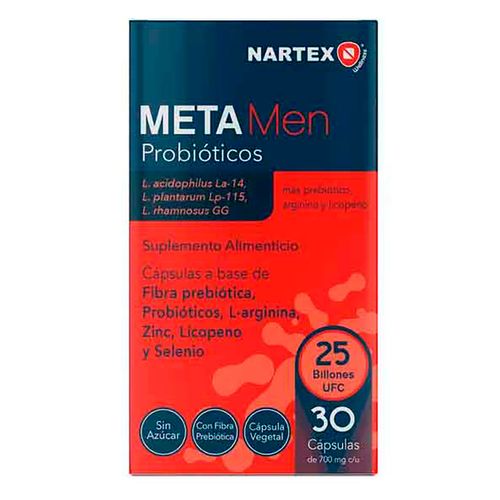 Cápsulas Probióticos Meta Men 30 Unidades