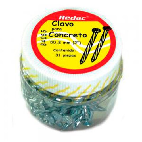 Clavo Concreto Redac 508mm - 2 Pulgada 31 Piezas.