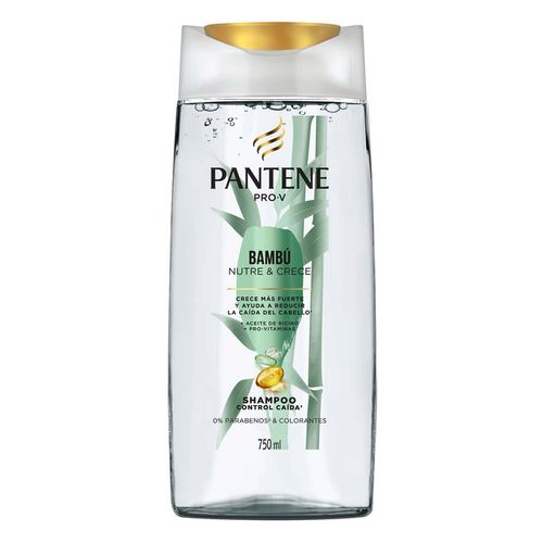 Shampoo Pantene Bambú Nutre & Crece 750ml
