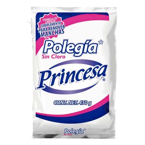 Quitamanchas en Polvo Princesa Polegía Sin Cloro 450g