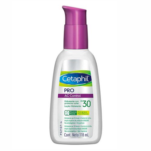 Hidratante Facial Cetaphil Pro AC Contol FPS 30 Piel Grasa 110ml