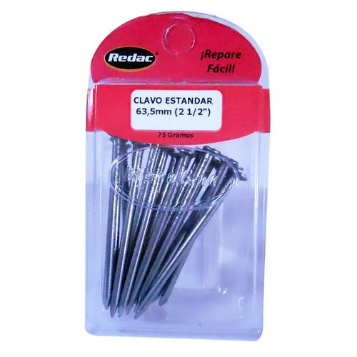 Clavo Estandar Redac 635mm - 2 1/2 Pulgada 75g.