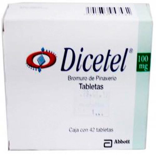 Tabletas Recubiertas Dicetel 100mg Caja con 42 Tabletas