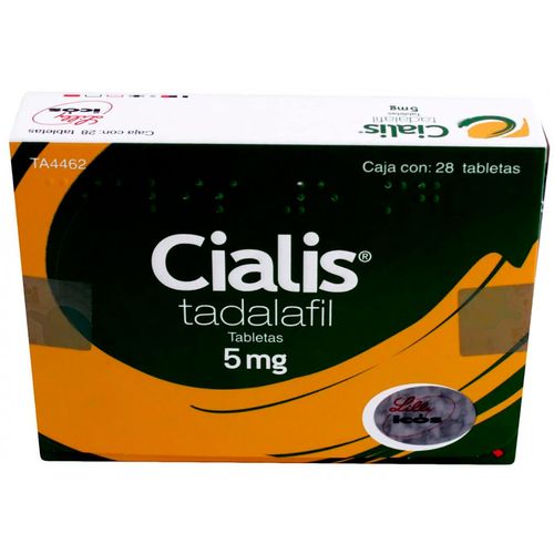 Tabletas Cialis 5mg Caja con 28 Tabletas