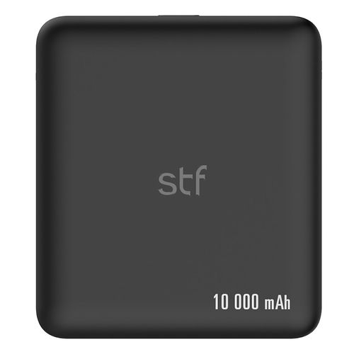 Batería STF Recargable 10000 mAh ST-A62404 Negro