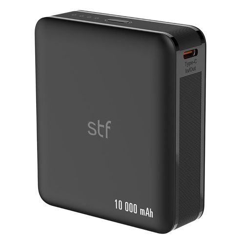 Batería STF Recargable 10000 mAh ST-A62404 Negro