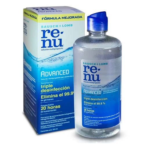 Solución Multipropósito Renu Advanced para Lentes de Contacto Blandos 355ml