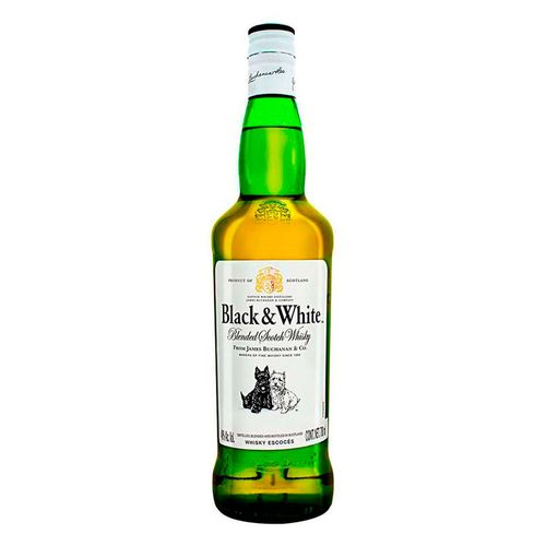 Whisky Black & White Original Blended Scotch 700ml