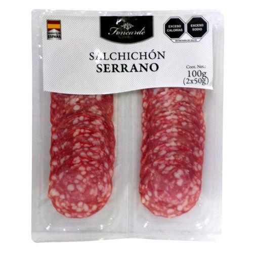 Salchichon Foncarde Serrano 100g