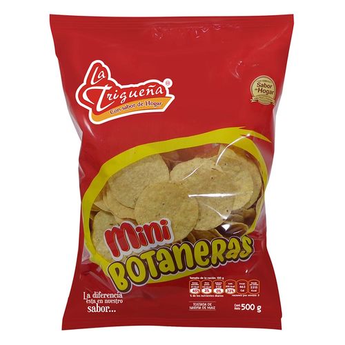 Tostada de Maíz la Trigueña Minibotanera 500g