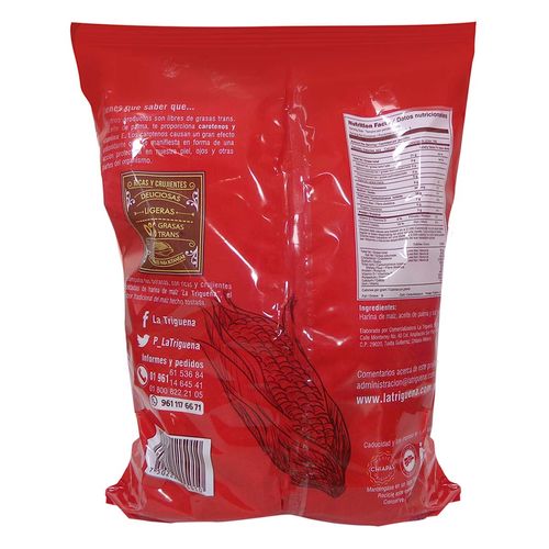 Tostada de Maíz la Trigueña Minibotanera 500g
