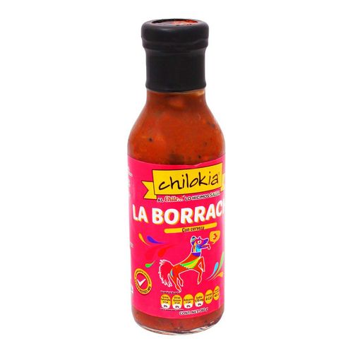 Salsa la Borracha Chilokia Vidrio 360g
