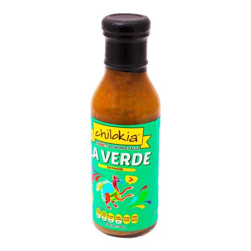 Salsa Verde con Tomate Chilokia Vidrio 360g