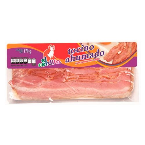 Tocino Ahumado El Cerdito 170g