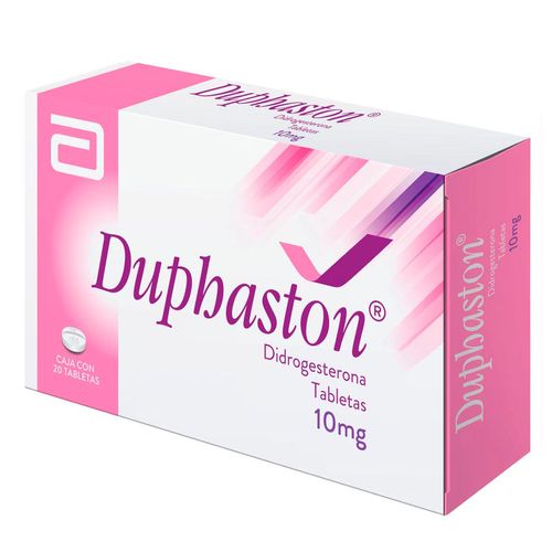 Tabletas Duphaston 10mg Caja con 20 Tabletas