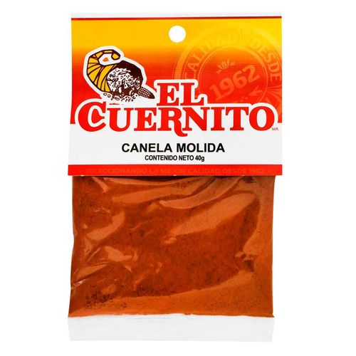 Canela El Cuernito Molida Bolsa 40g
