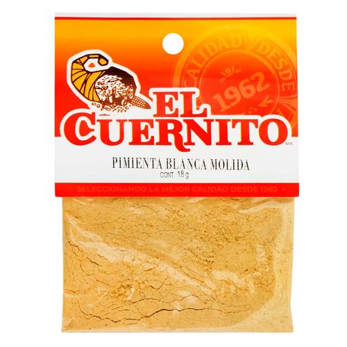 Pimienta Blanca El Cuernito Bolsa 18g