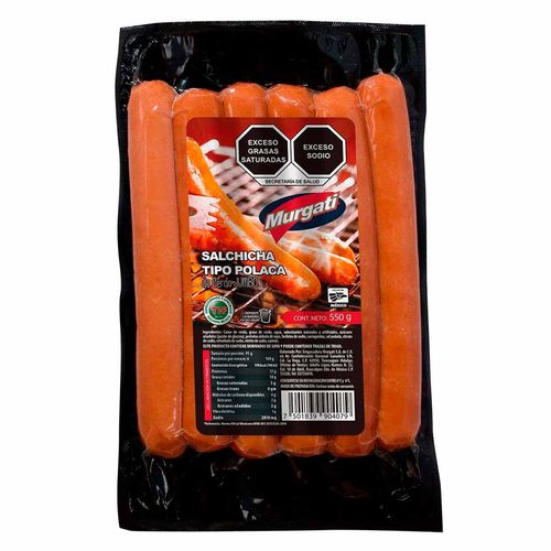 Salchicha Polaca Murgati 550g