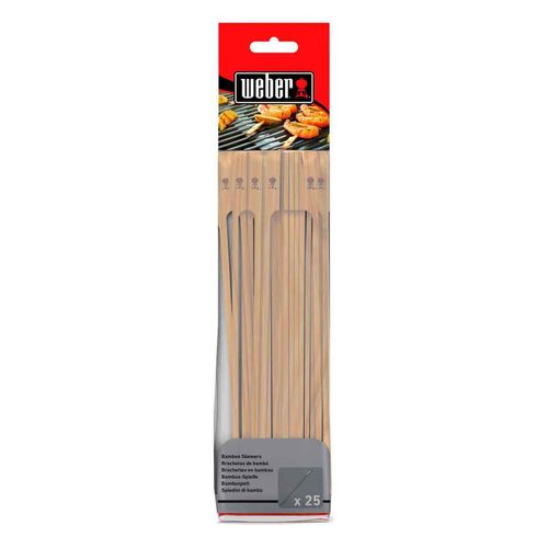 Brochetas de Bambú Weber