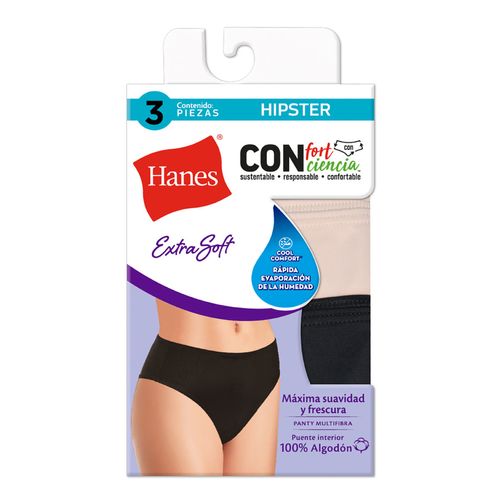 Pantaleta Hipster Hanes 41M3C13