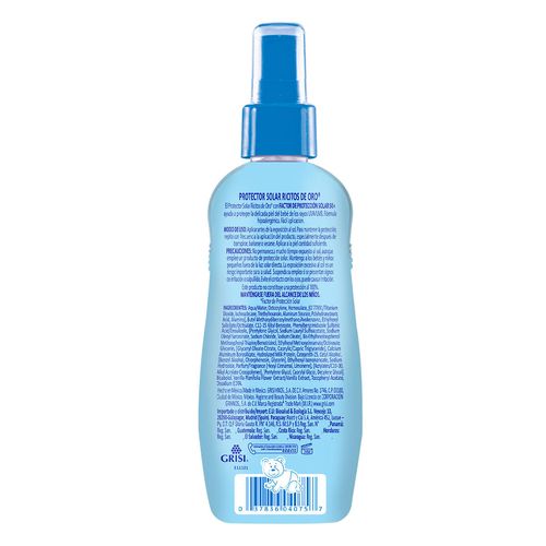 Protector Solar Ricitos de Oro 200ml