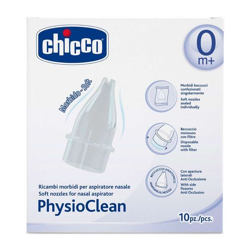Repuesto de Aspirador Nasal Soft Nozzles Physioclean
