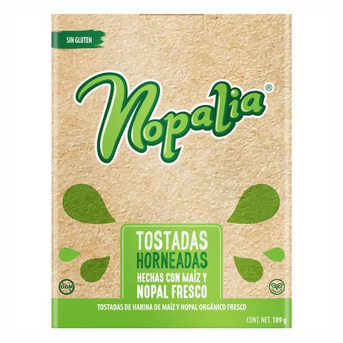 Tostada Nopalia Horneada de Nopal 189g
