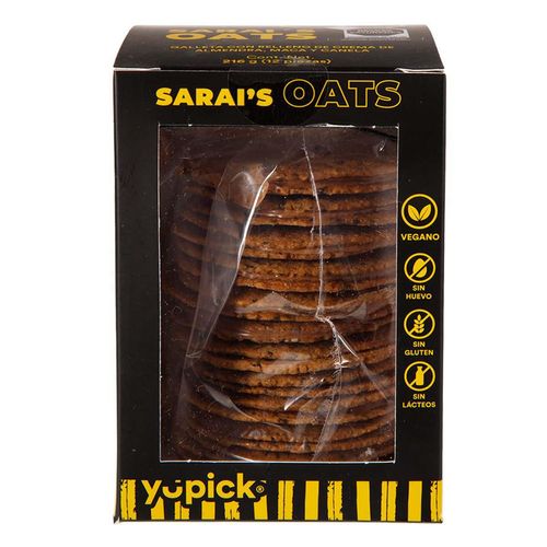 Galleta Yupick Avena Rell Sarais 216g