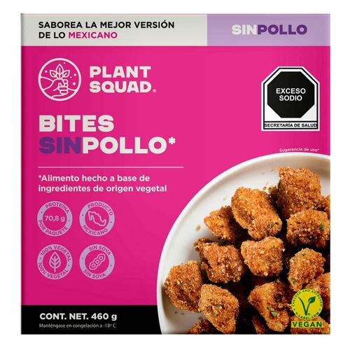Bites sin Pollo Plant Squad 460g