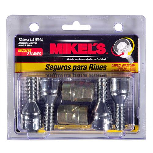 Seguro Rin Mikel´s 1/2” X 2 Brilo
