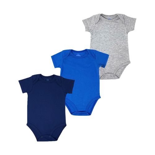 Set 3 Multiprendas Baby Mink Manga Corta Multicolor