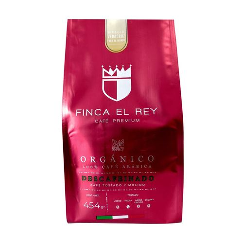 Café Finca el Rey Espresso tostado y molido 454g