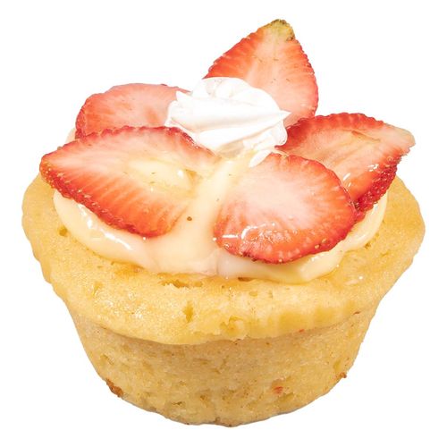 Tarta de Crema con Fresa