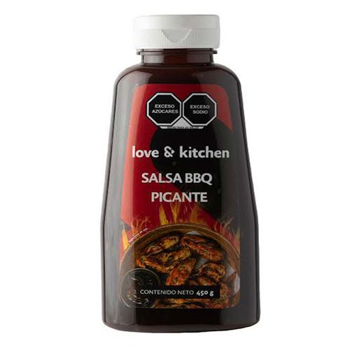 Salsa Love & Kitchen Barbecue Picante 450g